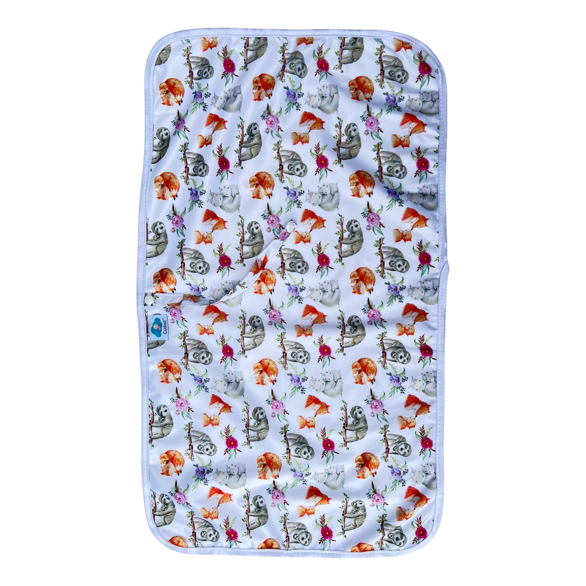 Portable baby changing pad