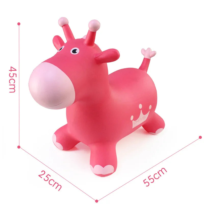 Kids Animal Inflatable Bouncy Horse