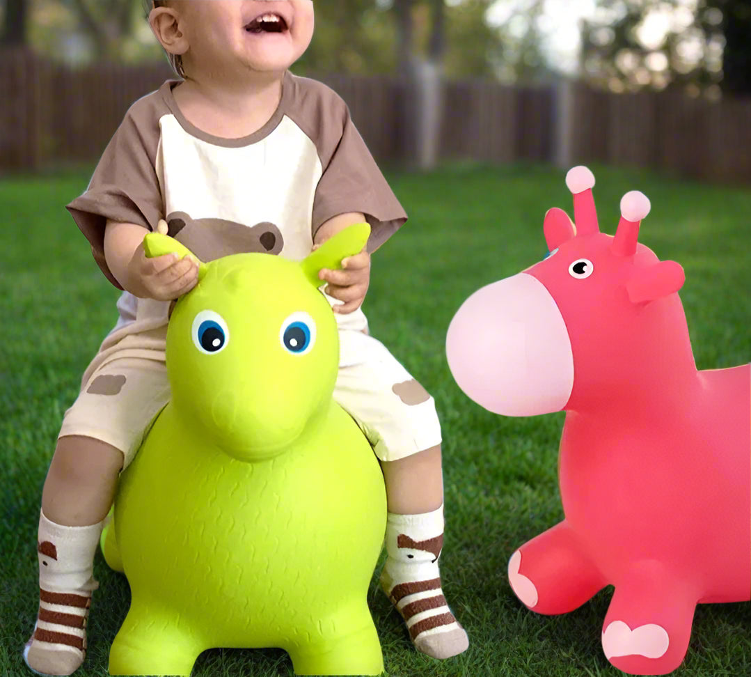 Kids Animal Inflatable Bouncy Horse