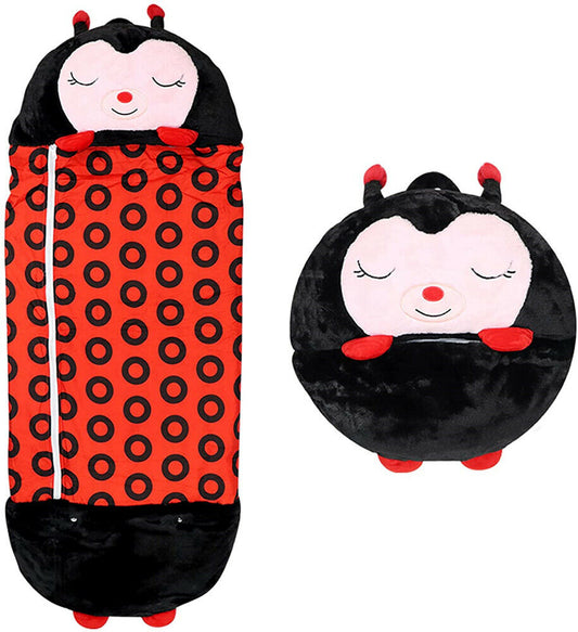 Kids 2 in 1 Pillow Sleeping Bag