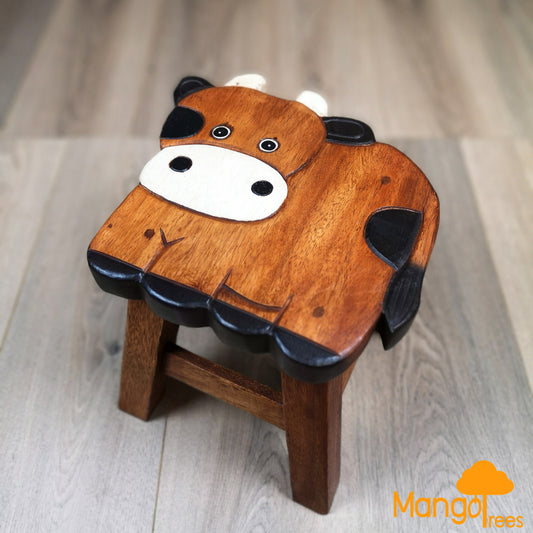 Kids Wooden Stool - Elephant