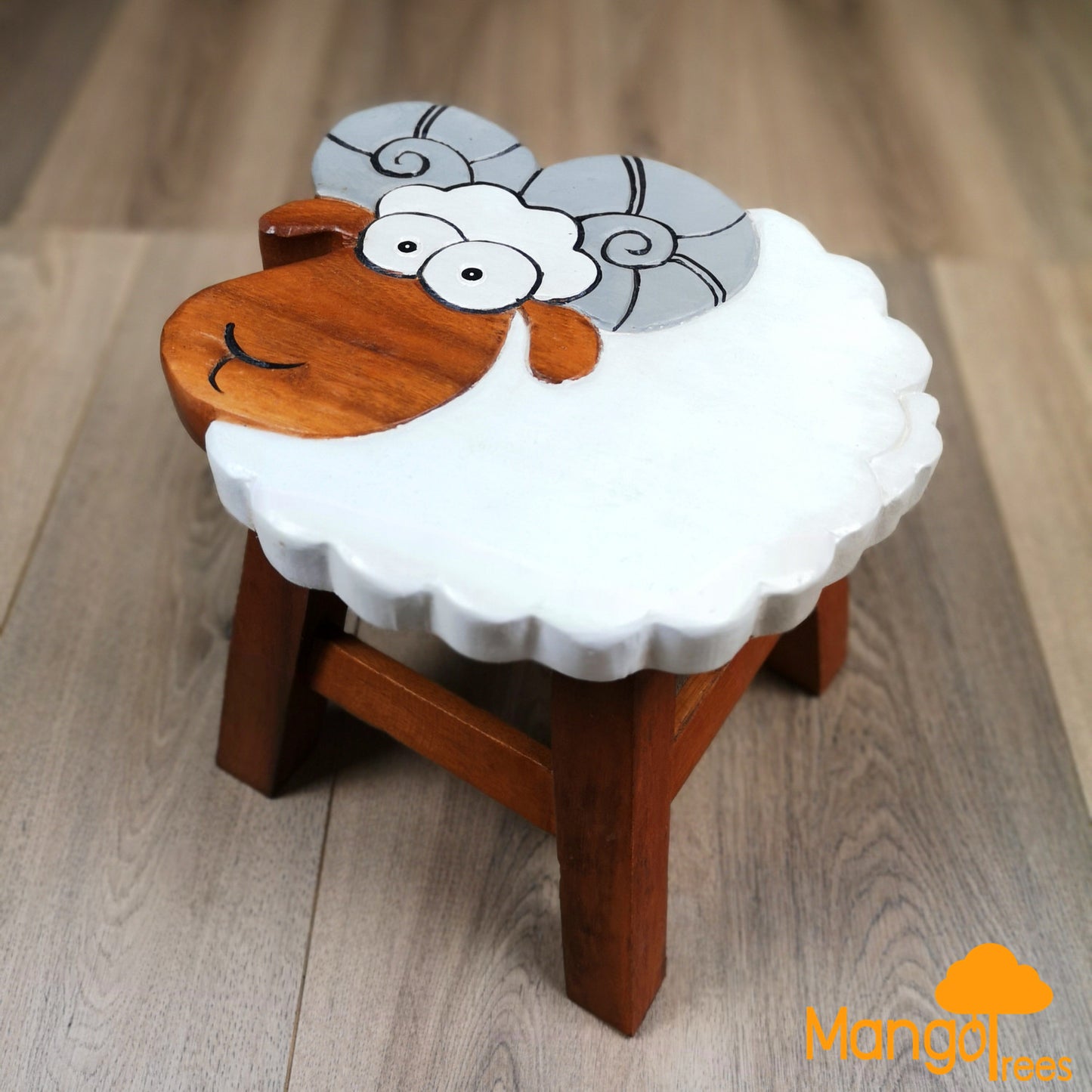 Kids Wooden Stool - Elephant