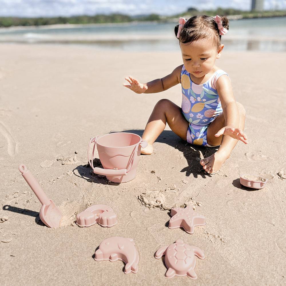 Kids Beach Bucket & Spade Play Set